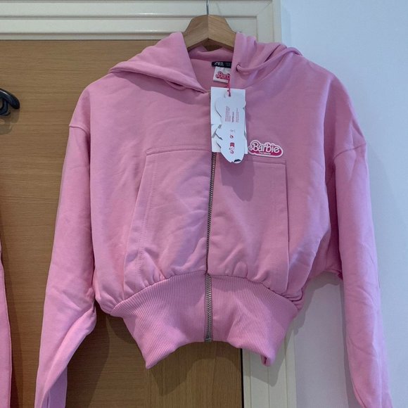 Zara Tops - Barbie pink jumper